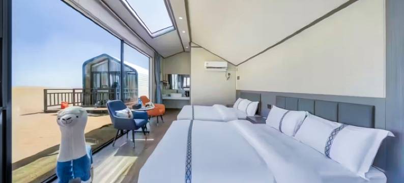 敦煌鸣沙野居沙漠露营星空宿集图片