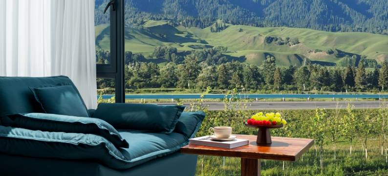 那拉提闲窗云影山景民宿图片