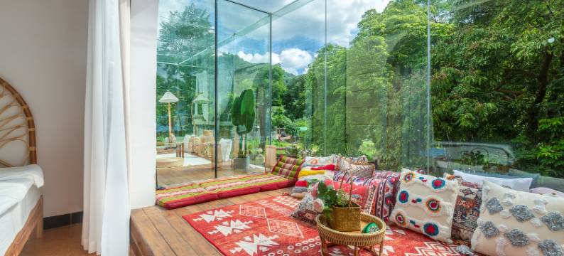 舒妞的别墅小院图片