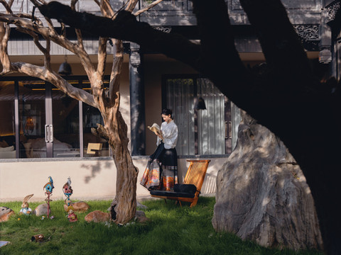 曼辰 Mansion 侘寂美学 · 花园度假酒店 (丽江古城南门木府店)