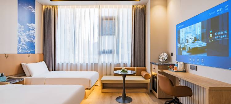 安汇文化酒店(朝阳高铁站石佛营地铁站店)图片