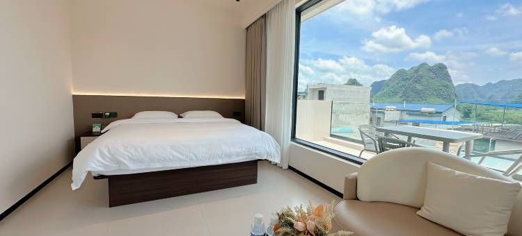 都安漫山河畔民宿图片