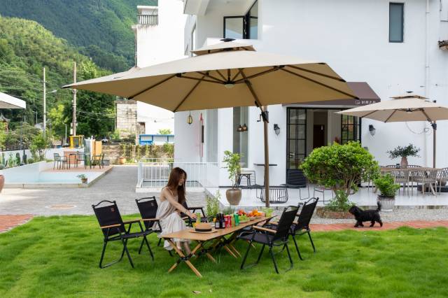 时间之外Slowly简白设计亲子泳池独栋度假民宿(云和梯田景区店)图片