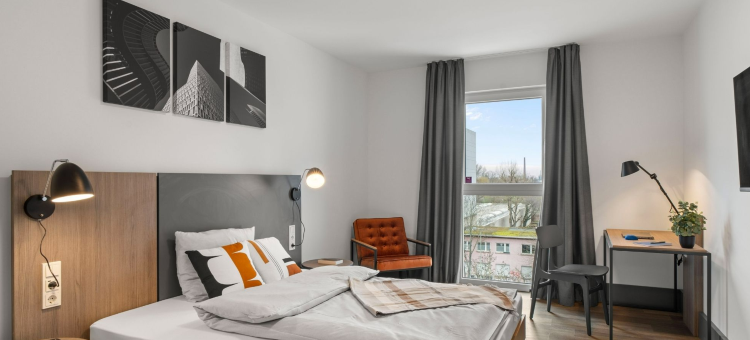 布勒费尔德火车总站的smartments(smartments Bielefeld Hauptbahnhof)图片