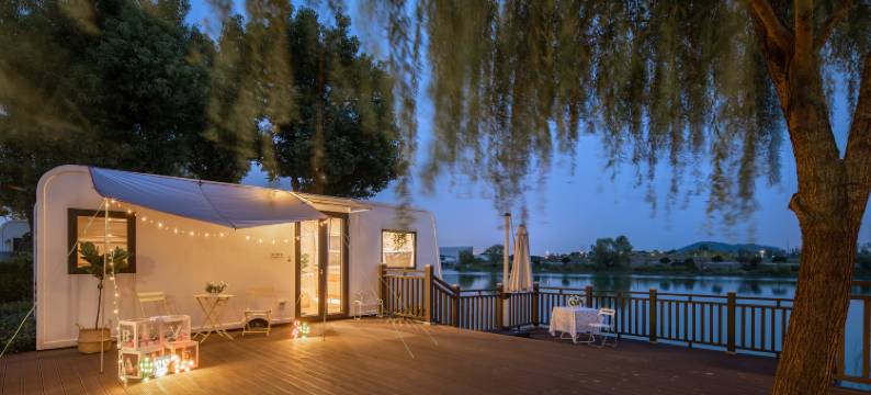 湖州灵粮农场·萤火虫房车营地|房车露营·亲子农场·篝火烤肉图片