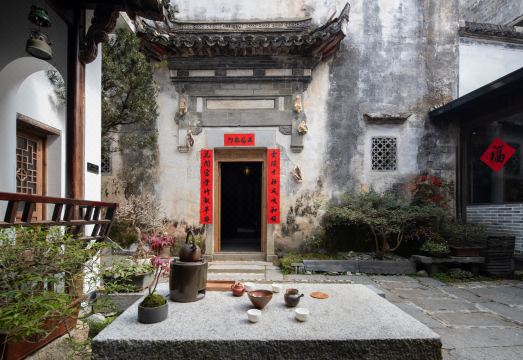 宏村怀德堂客栈外景图