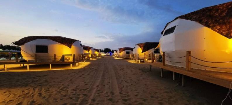 敦煌梵途旅游沙漠露营基地图片