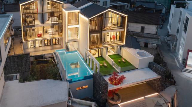 星境·暖炉煮茶·山涧漫享·度假星空·美墅(泾县月亮湾景区店)图片