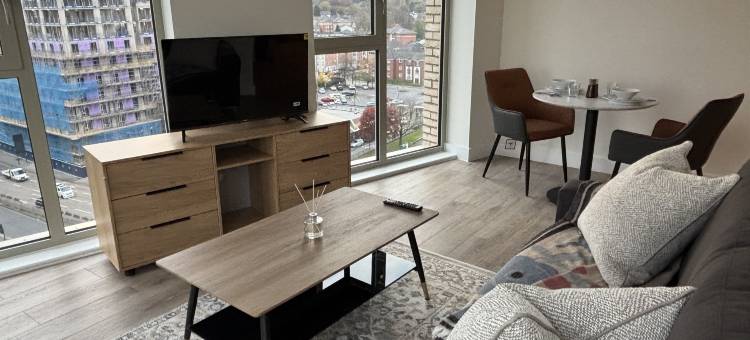 Stylish apartment in central Birmingham, with Parking图片