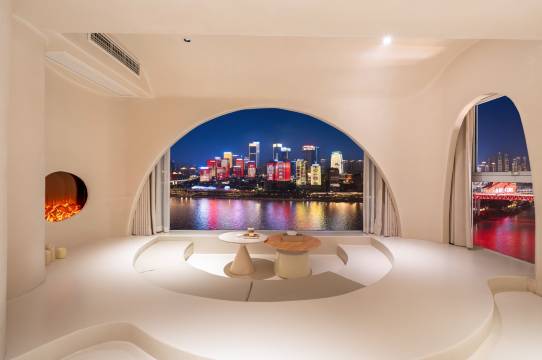 Moon·光江景民宿(重庆解放碑步行街洪崖洞店)图片