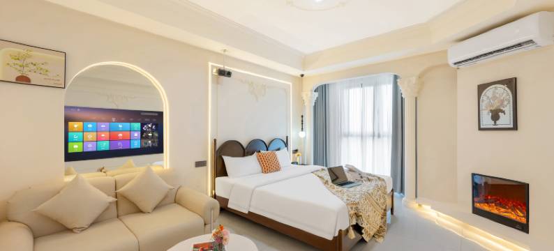 町说•THEMOMENAPARTMENT拾光美学设计师LOFT公寓(南通职业大学店)图片