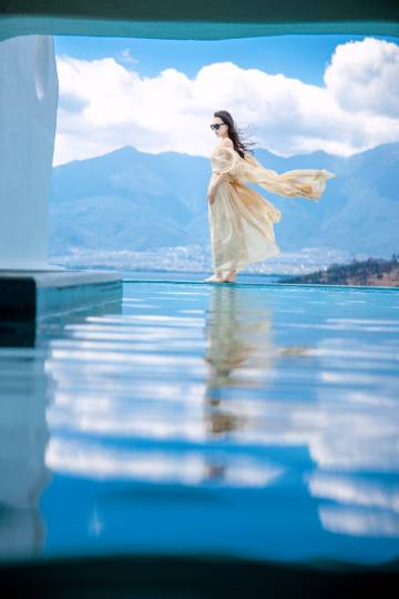 大理圣托里尼·云上天籁海景度假酒店(洱海理想邦店)图片