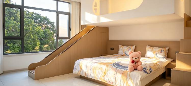 新文•名宿丨FamilySlideMtn180°亲子民宿(河南宝泉旅游度假区店)图片