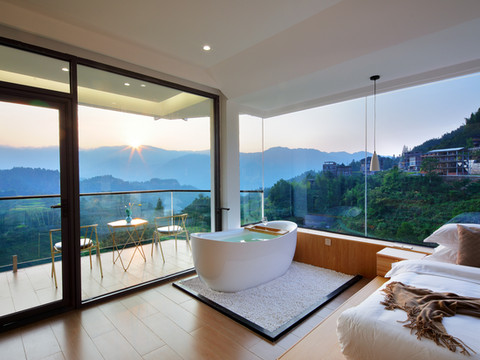 壹屋亿景270°天然观景隐居尘外Villa亲子度假美宿(龙脊梯田店)