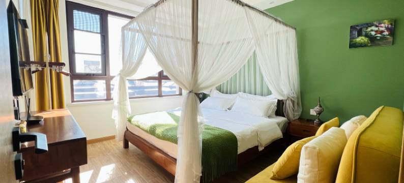 安妮家海边花园泳池度假别墅图片