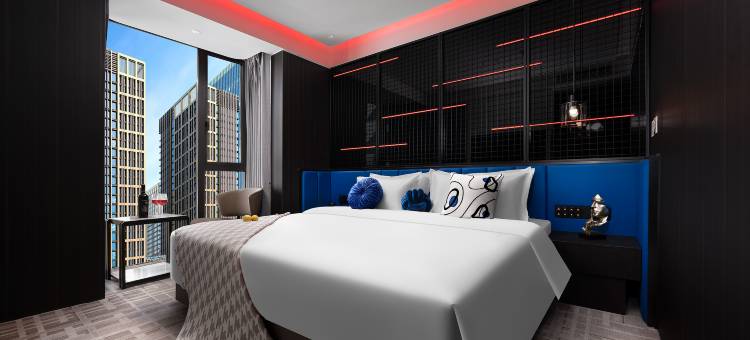 天域·印巷｜Designer Hotel·设计师酒店(三路口美食夜市店)图片