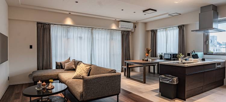 住一心斋桥AMEMURA店(Apartment Hotel 11 Shinsaibashi Amemura)图片