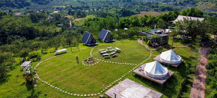 华平奥拉山农场住宿及豪华露营(Ora Hill Farmstay & Glamping Hoa Binh)图片