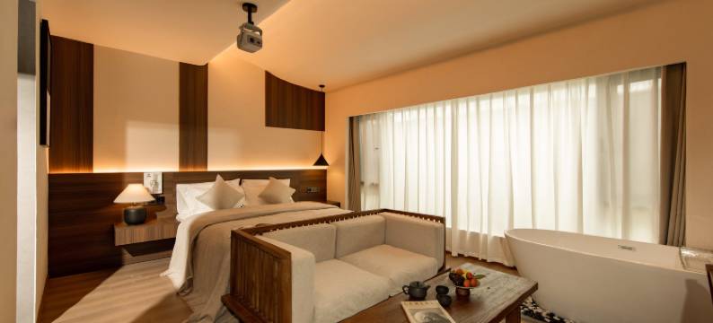 诧寂美学｜香见·供氧观景花园巨幕投影私藏酒店(独克宗古城店)图片