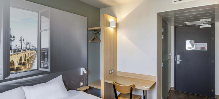 勒艾朗波尔多民宿酒店(B&B HOTEL Bordeaux Le Haillan 3 étoiles)图片