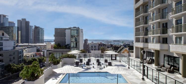 圣地亚哥市中心The Little Italy酒店(Courtyard by Marriott San Diego Downtown Little Italy)图片