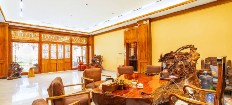 花筑·茶墅Boutique Designer美宿(澜沧新街音乐喷泉广场店)图片