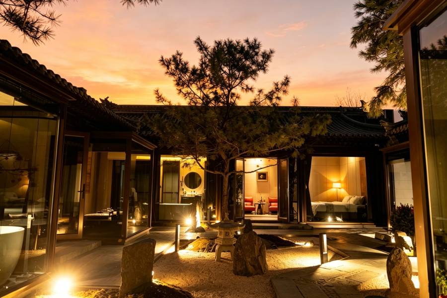 晉凰棲·私湯療愈·HOLIDAY HEALTH HOTEL·民宿(大同古城店)