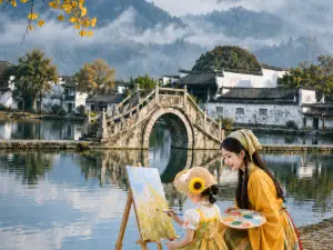 枕山一宿·秘境花苑Soul·入画涧|徽派亲子度假酒店(宏村景区店)
