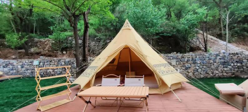 十渡锁定山谷营地会图片