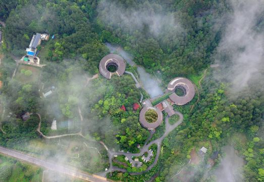龙岩冠豸秘谷佰翔度假酒店外景图