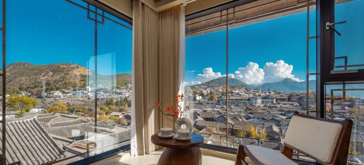 俏半山一城·设计师观古城雪山屋顶咖啡美宿(丽江古城大水车店)图片