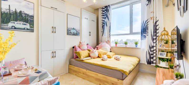 汐悦新宿公寓(哈尔滨中华巴洛克风情街道外客运站店)图片