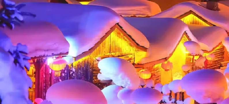 雪谷·瑞雪Snow·冬月绘漫旅行美宿(雪谷风景区店)图片