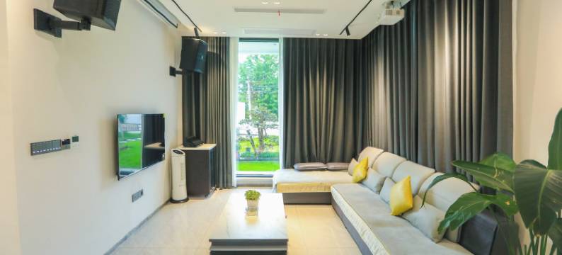 逸度Aerobic·生态氧吧庭院轰趴泳池休闲度假美宿(长兴江南红村店)图片