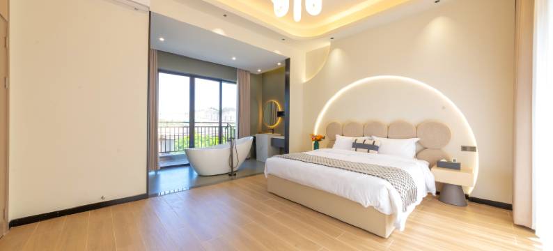 佛冈乐之谷凤凰温泉滑梯泳池别墅图片