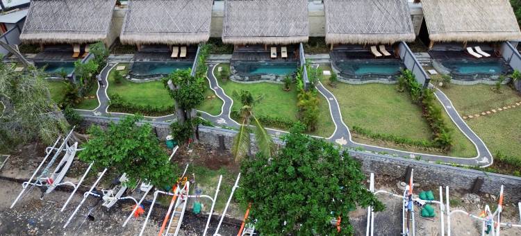 阿美德艾尤南海滩别墅(Ayunan Beach Villas Amed)图片