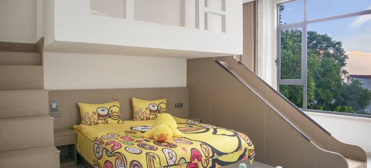 新文•名宿丨FamilySlideMtn180°亲子民宿(河南宝泉旅游度假区店)图片