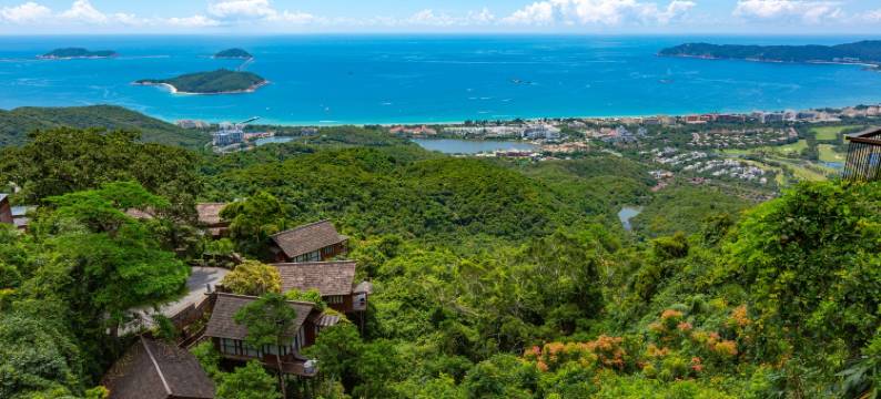 三亚亚龙湾人间天堂-鸟巢度假村图片