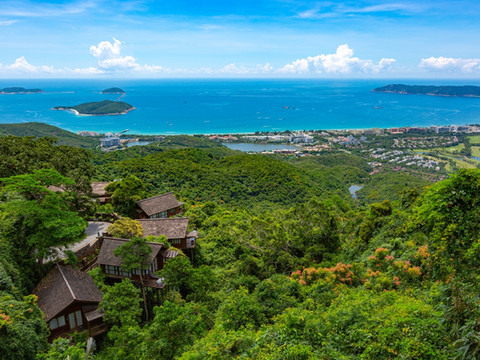 三亚亚龙湾人间天堂-鸟巢度假村