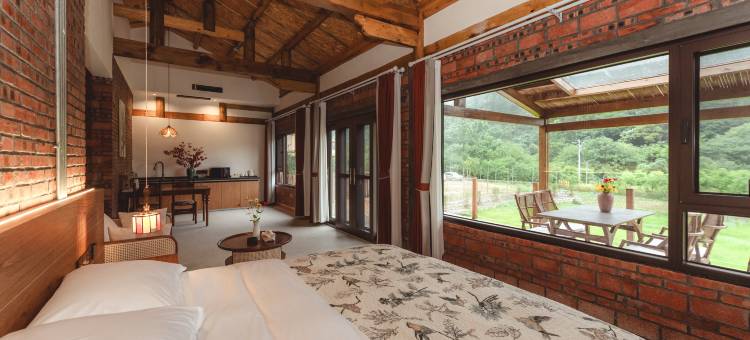 溪谷九渡·田也图片