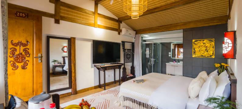 晴初阁·Mirth-sun新中式·秘密花园│东方美学民宿(古城大水车店)图片