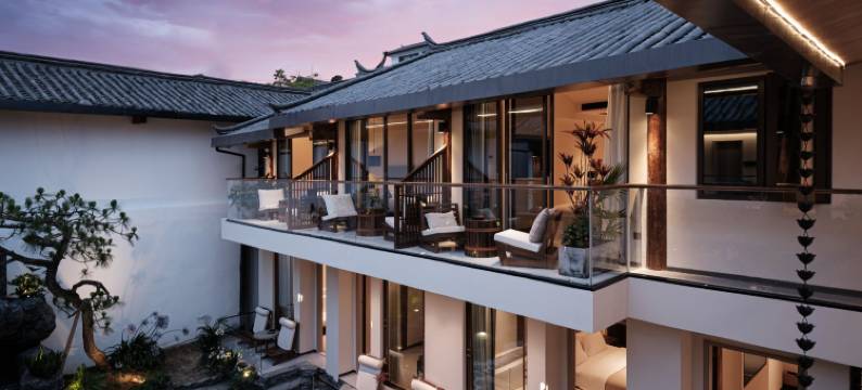 安隐·丽江古城庭院图片