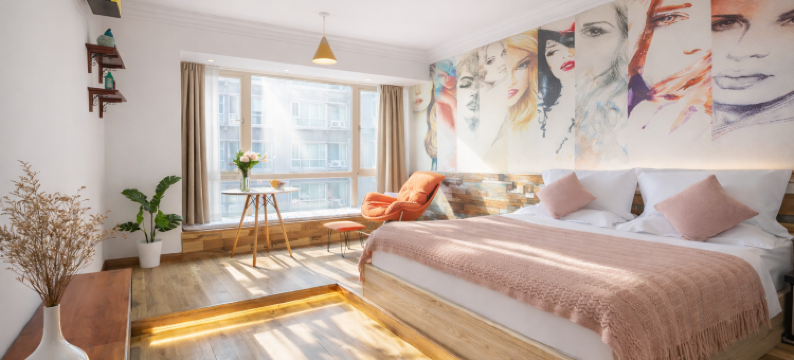 GY stay摩天1号艺术影音观景酒店(花果园购物中心白宫双子塔店)图片