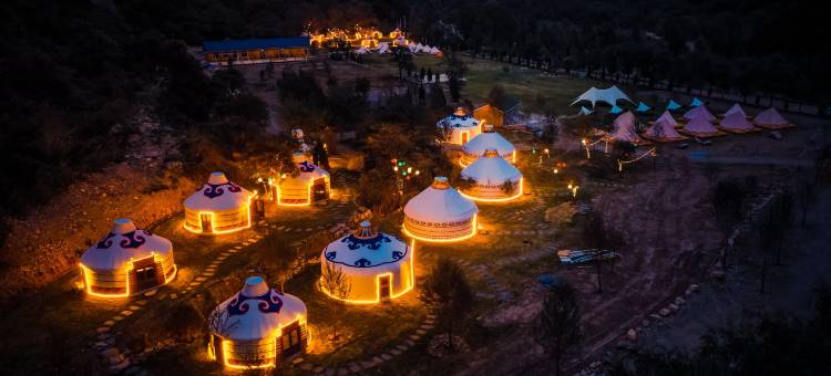 壶关红豆峡澳涞山庄图片