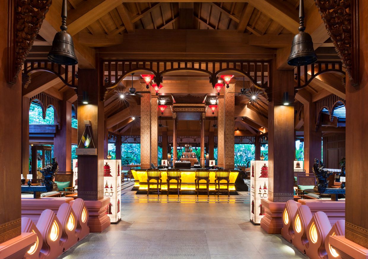 西双版纳洲际度假酒店 餐饮 大堂吧