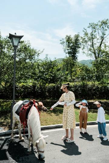 安吉栖心山隐·藏风雪景Valley Villa山野温泉美拍亲子度假美宿图片