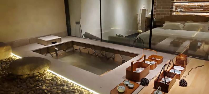 得舍·谷山人家轻奢私汤民宿(妙峰山店)图片