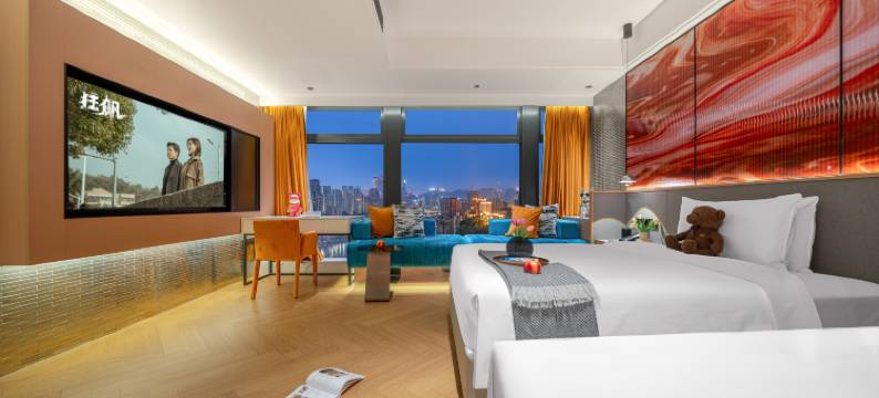 意澜海G·Sky江景酒店(观音桥店)图片