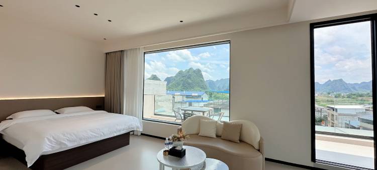 都安漫山河畔民宿图片