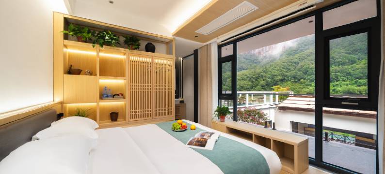 叁笙·云陌Couryard·设计师山景民宿(石板岩太行大峡谷店)图片